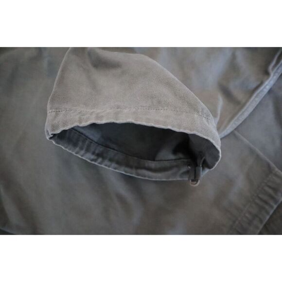 Yeezy GAP Engineered by Balenciaga Men's Sz L Dark Green Sateen Anorak - Picture 7 of 12